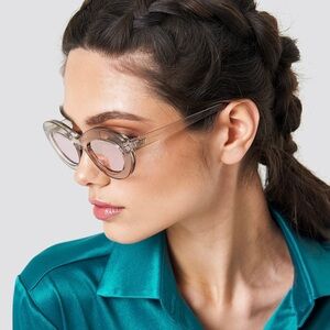 Le Specs Sunglasses - Fluxus Shadow Pink